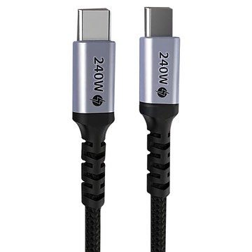 魔宙 Type-C PD3.1 240W 48V/5A 大功率數據傳輸線 1.5M  1條  黑色