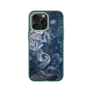 iPhone 15 Pro Max Clear 憂墨綠 - NASA - Jupiter - Swirling Clouds