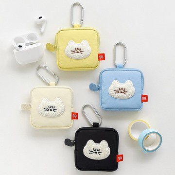 Romane Brunch Brother Mogry Hug系列澎澎耳機收納包