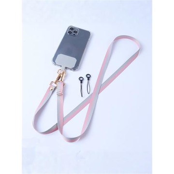 原創手機掛繩斜挎可背貼片掛脖結實男款高端卡片殼鏈女款防丟帶子