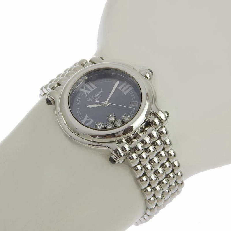 ショパール CHOPARD ハッピースポーツ メンズ クォーツ 電池 腕時計  