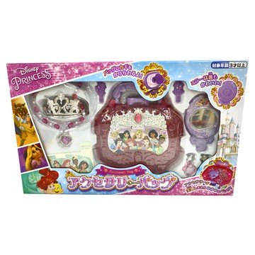 MARUKA 迪士尼公主首飾提盒組 3歲以上  迪士尼公主 多色  1個