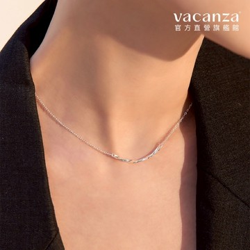 vacanza｜ 簡約弧形・純銀項鍊#1031新品 #新年飾品 #新年禮物
