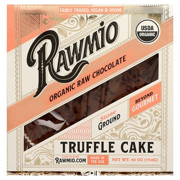 Rawmio, 有機未加工巧克力松露蛋糕，28 盎司（794 克）