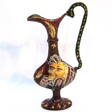 手工藝品直銷銅器銅雕扁壺高檔禮品沖鉆價BT3251入