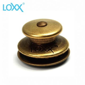 LOXX E-BRASS 安全背帶扣 黃銅色