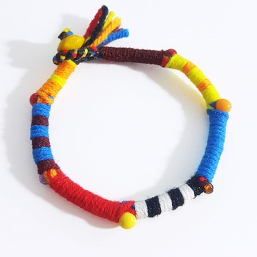 猜猜我是誰零參 / 卡通玩具系列 / 手工編織手環 / 腳環