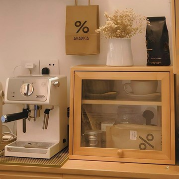 杯架實木杯子收納柜餐桌置物架桌面收納架咖啡杯茶杯水杯置物柜【遠宏-文教用品】【益三和】