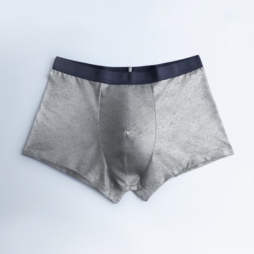 舒活能量遠紅外線四角內褲(麻花灰 男M-2XL)