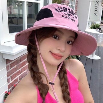 西部牛仔風 漁夫帽 簡約 工裝風格 男女 防曬帽 遮陽帽 漁夫帽 登山帽 釣魚帽 爬山 露營 戶外帽