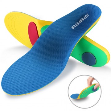 【JHS杰恆社】扁平足美型鞋墊內八字足外翻XO型腿糾正高足弓墊abe143