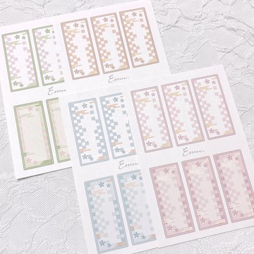 日系花紋 圖案紙 -021-