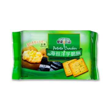 健康日誌-海苔洋芋脆餅/法式蒜味脆餅(192g/袋)【現貨】