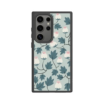 Galaxy S24 Ultra SolidSuit 黑 - ilovedoodle (Lim Heng Swee) - Meowing Glory - 貓咪藤蔓