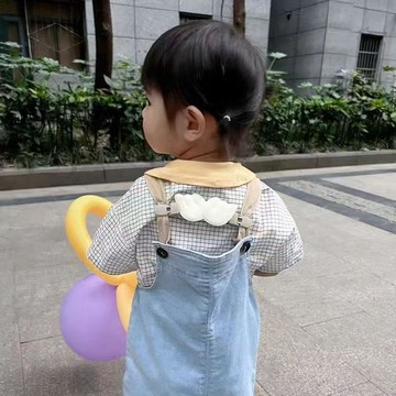 防掉防滑神器 兒童揹帶褲落肩防掉防滑神器卡通寶寶夏季新款 DFGD