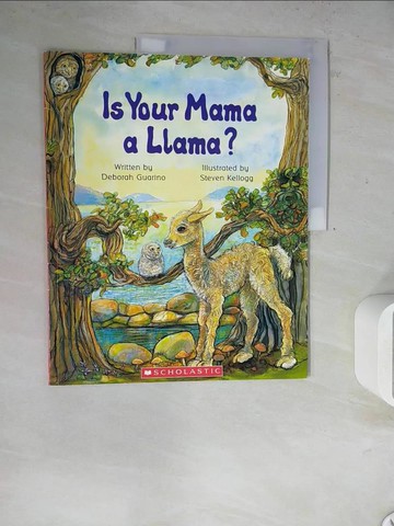 【書寶二手書T6／原文小說_ZVU】Is Your Mama a Llama?_Guarino, Deborah/ Kellogg, Steven (ILT)