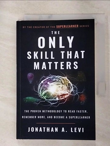 【書寶二手書T5／心理_Q7K】The Only Skill that Matters