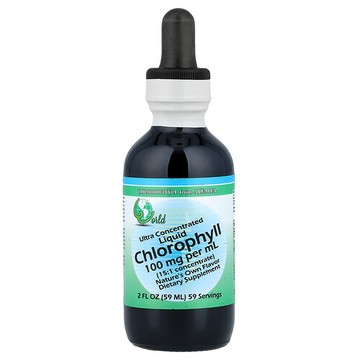 World Organic, 超濃縮液體葉綠素，2 液量盎司（59 毫升）