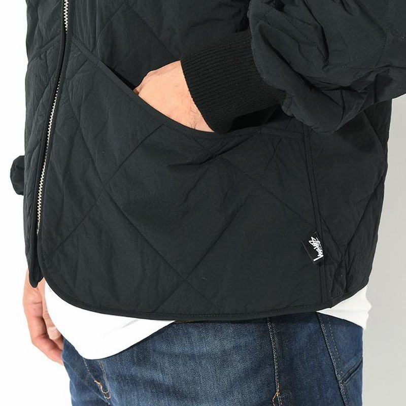 ステューシー ジャケット STUSSY メンズ Dice Quilted Liner