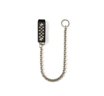 Calee Studs Leather Wallet Chain鉚釘皮革腰鍊