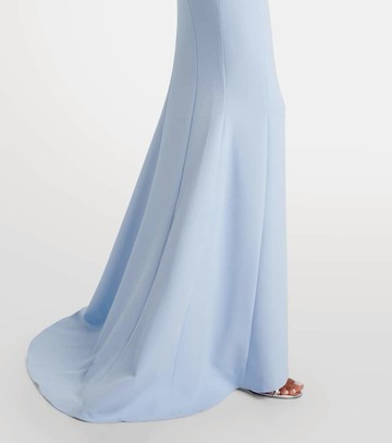 Safiyaa Parker crêpe gown
