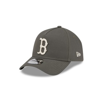 NEW ERA 男女 9FORTY AF MOSS CANVAS CHAINSTITCHING 波士頓紅襪 深綠 NE60747665