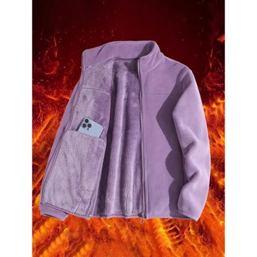 高品質搖粒絨外套女款秋冬戶外加絨加厚保暖奧粒絨男裝外穿抓絨衣