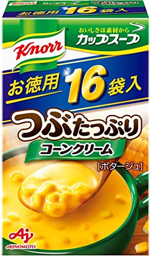 味の素 クノール カップスープ つぶたっぷりコーンクリーム 16.5グラム