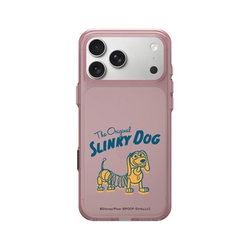 iPhone 17 Pro Max Clear (相機按鈕) 晶醺玫 - 迪士尼-玩具總動員 Toy Story - 著色的彈簧狗