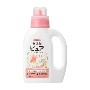 pigeon 貝親 100%植物性 嬰兒衣物洗衣精  800ml  1瓶