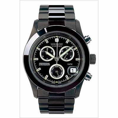 スイスミリタリー ハノワ エレガント クロノ 腕時計 SWISS MILITARY  