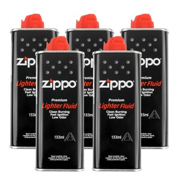 【ZIPPO】原廠打火機專用補充油(中國製造) 5罐優惠價