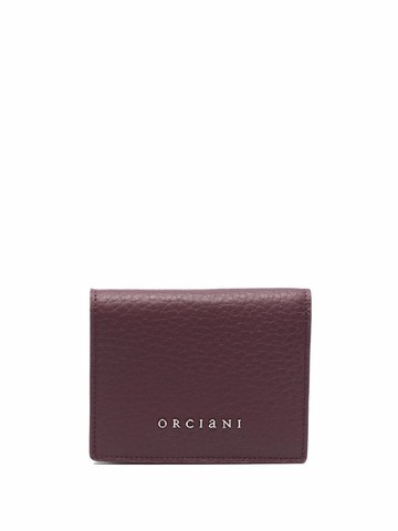 Orciani - logo-plaque wallet - women - Calf Leather - One Size - Red