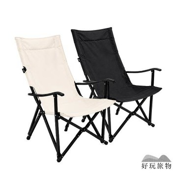 【好玩旅物】加寬高背鋁合金露營折疊大川椅｜45度斜躺 600D加厚牛津布 附收納袋 摺疊椅 露營椅 導演椅