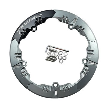 【川澤百貨】適用tmax560 techmax 20-23年改裝cnc後輪齒蓋後皮帶蓋裝飾