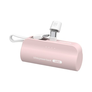 【PHILIPS飛利浦】直插式口袋行動電源 Type-C ／Lightning 四色