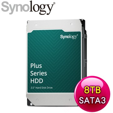 Synology 群暉 HAT3310 PLUS 8TB 7200轉 256MB NAS硬碟