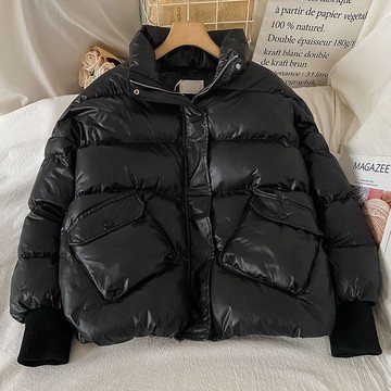 冬天棉服外套女新款冬季短款羽絨棉衣加厚少女生小棉襖