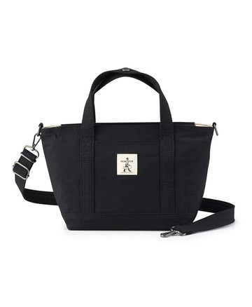 【PORTER INTERNATIONAL】NIMBLE NIMBLE手提包(M) 11883-004(黑色/深藍色)
