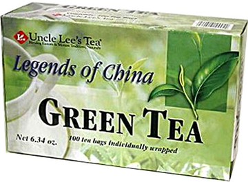 Uncle Lee's Legends Of China Green Tea 100 Tea Bags