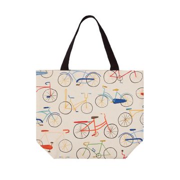 《NOW》純棉托特包-自行車-- 側背包