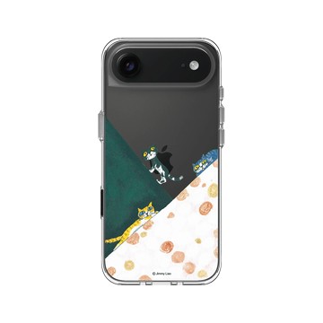 iPhone Air Clear Case（相機按鈕） 透明 - 幾米 Jimmy Liao - 遺失了一隻貓日光浴