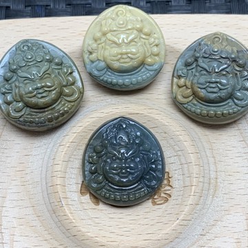 阿拉善黃財神 阿拉善雕刻