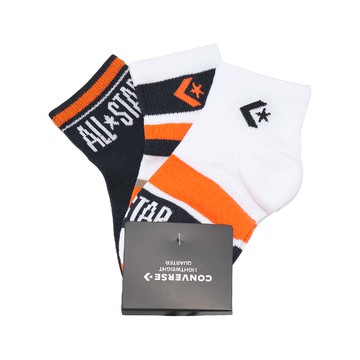 休閒襪 Lightweight Quarter 大童 藏青藍 橘 襪子 童襪 3雙入 CV2413007GS001