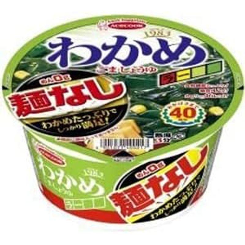 エースコック わかめラー 麺なし ごま・しょうゆ 20g×12個入