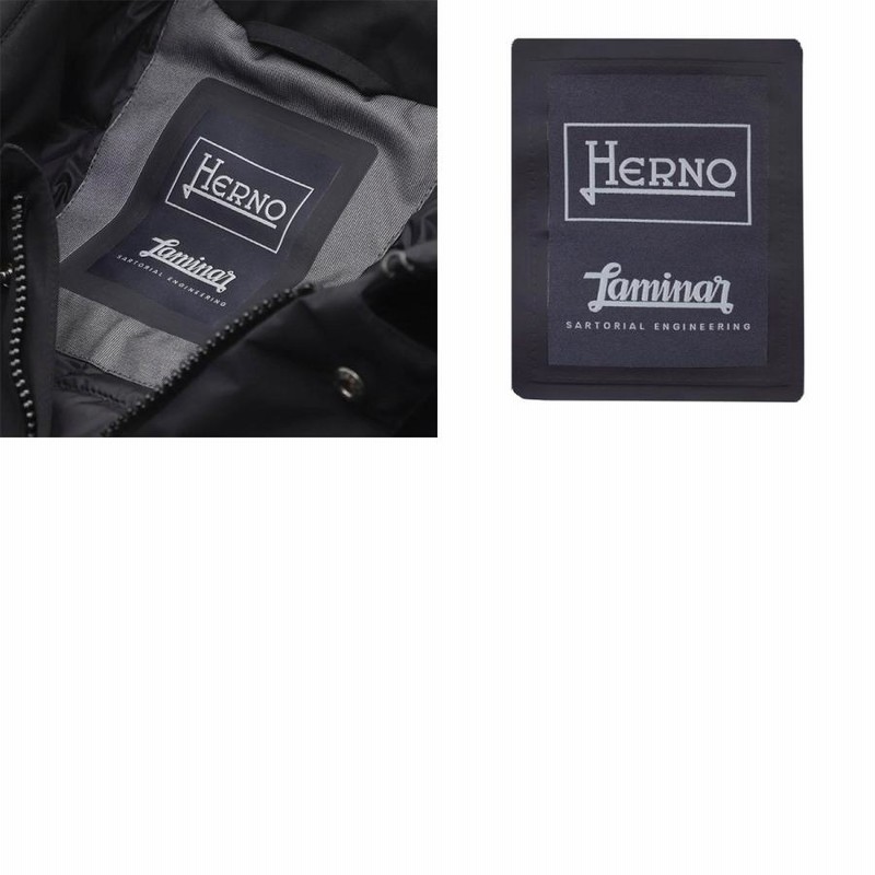 ヘルノ HERNO フード付き ダウンコート HERNO LAMINAR SARTORIAL