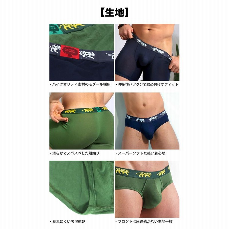 UNDER STAND ブリーフ4色 UNDERSTAND アンダースタンド ZOO-PANTS ズーパン ローライズ
