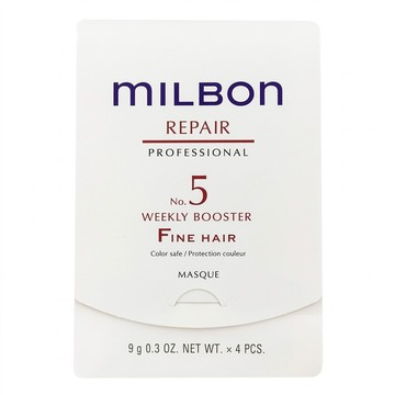 mILBOn 護髮系列 潤活護髮No.5 一般粗硬髮 4個  1組  36g