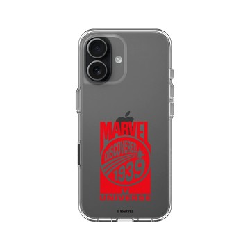 iPhone 17 Clear Case（相機按鈕） 透明 - 迪士尼-漫威 Marvel - 漫威-復古宇宙標誌