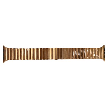 DAYA 啞光波紋磨砂不鏽鋼錶帶 柔光金  Apple Watch  Apple Watch 38/40/41mm  1條